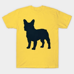 French Bulldog - Cute Frenchie Puppy Silhouette for Dog Lovers T-Shirt